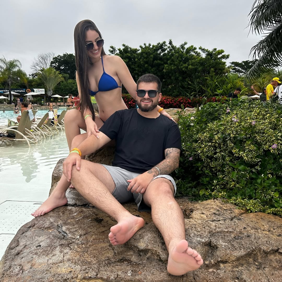 Gustavo Henrique e Rebeca Montanari